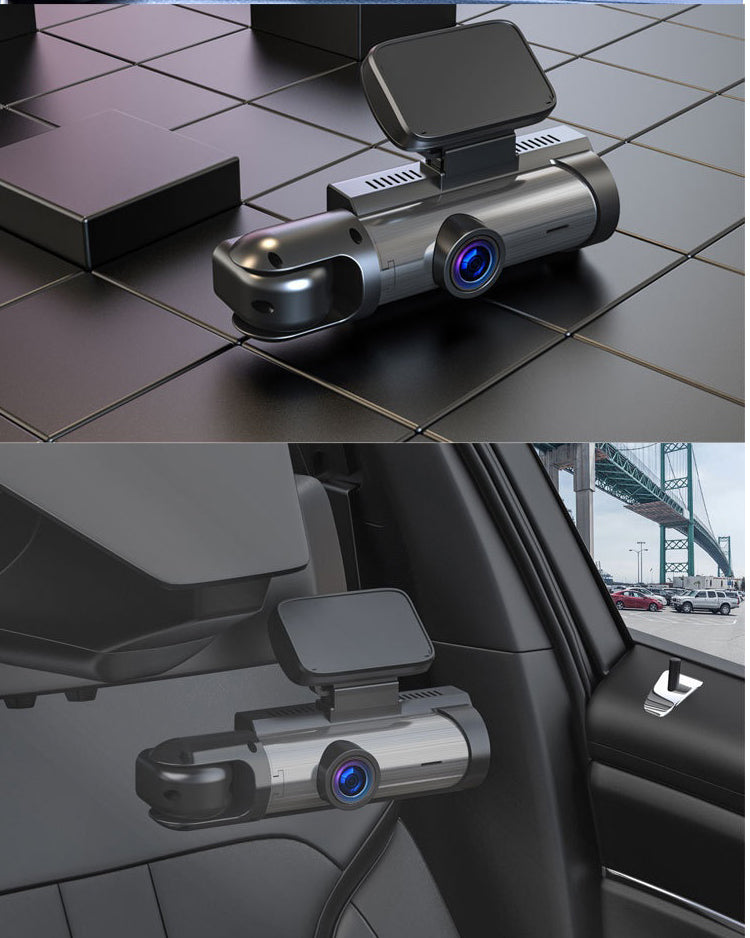 Dual Lens HD Dash Cam – 1080P Night Vision Driving Recorder with Wide Angle