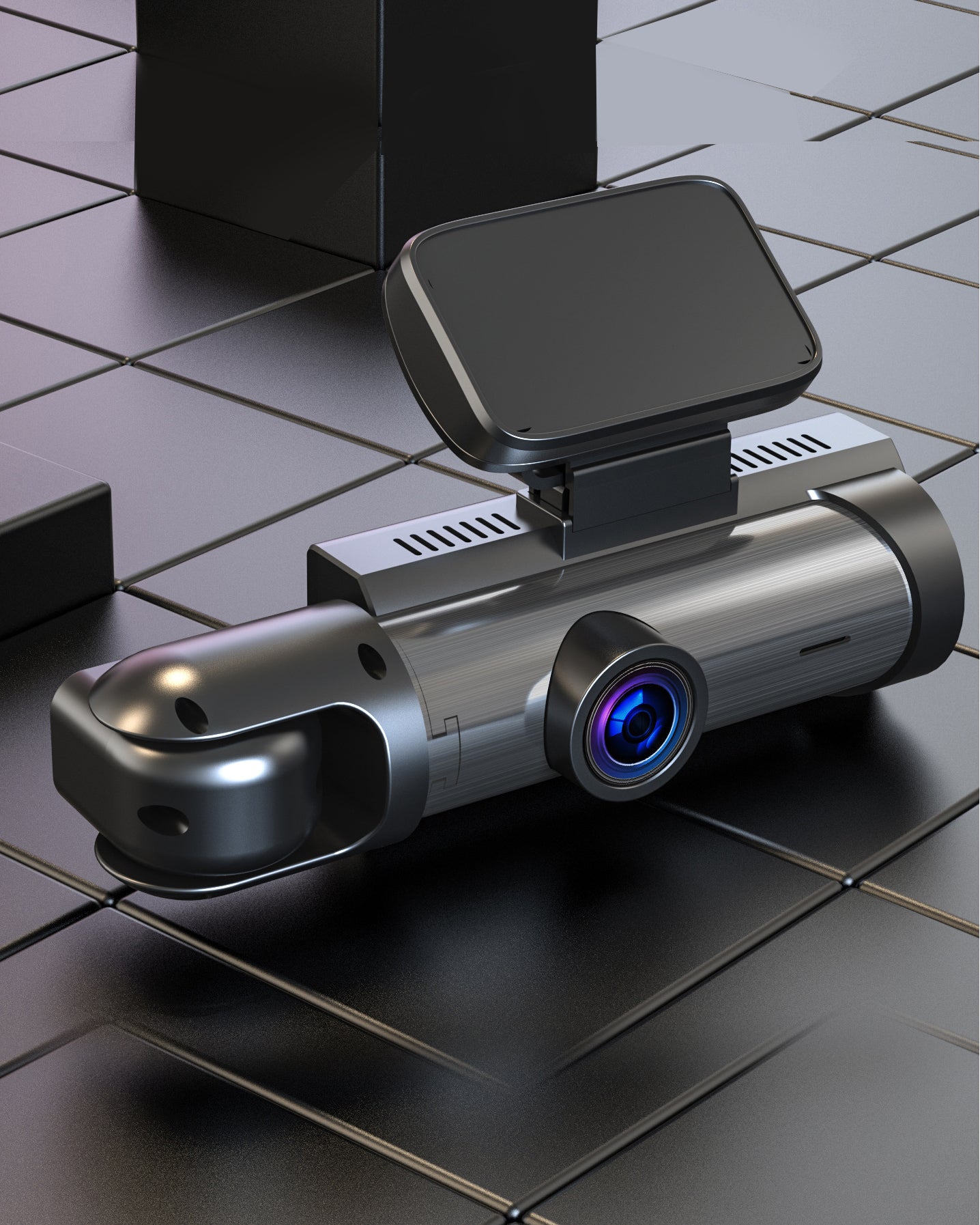 Dual Lens HD Dash Cam – 1080P Night Vision Driving Recorder with Wide Angle