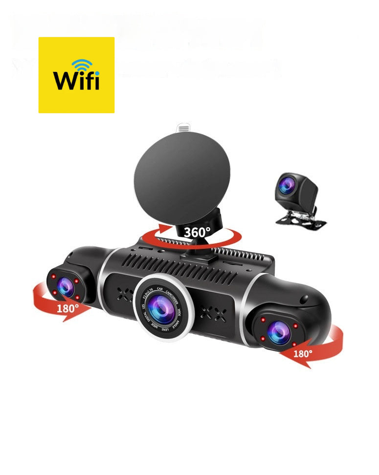 Dual Lens HD Dash Cam – 1080P Night Vision Driving Recorder with Wide Angle