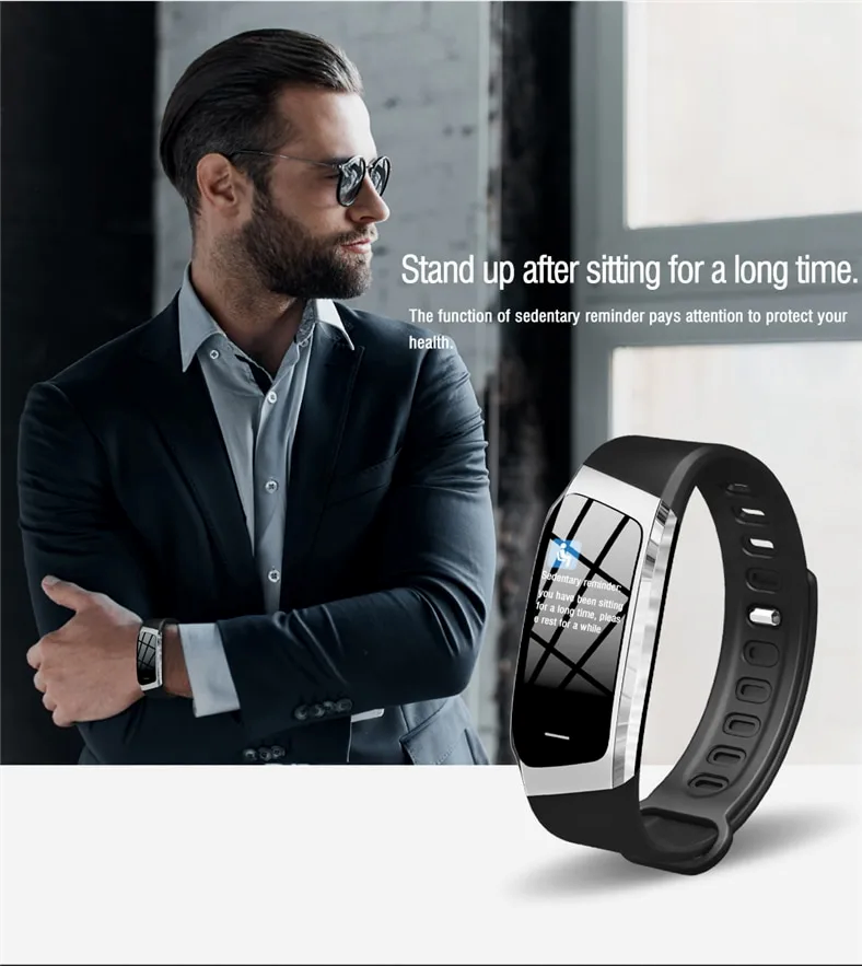 Smart Bracelet – True Color Screen Pedometer & Fitness Tracker